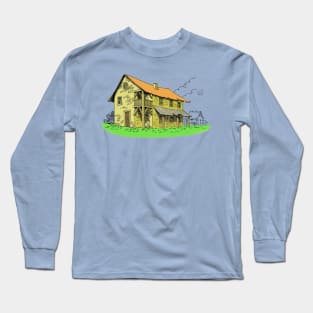 House in old Europe style_02_light color Long Sleeve T-Shirt